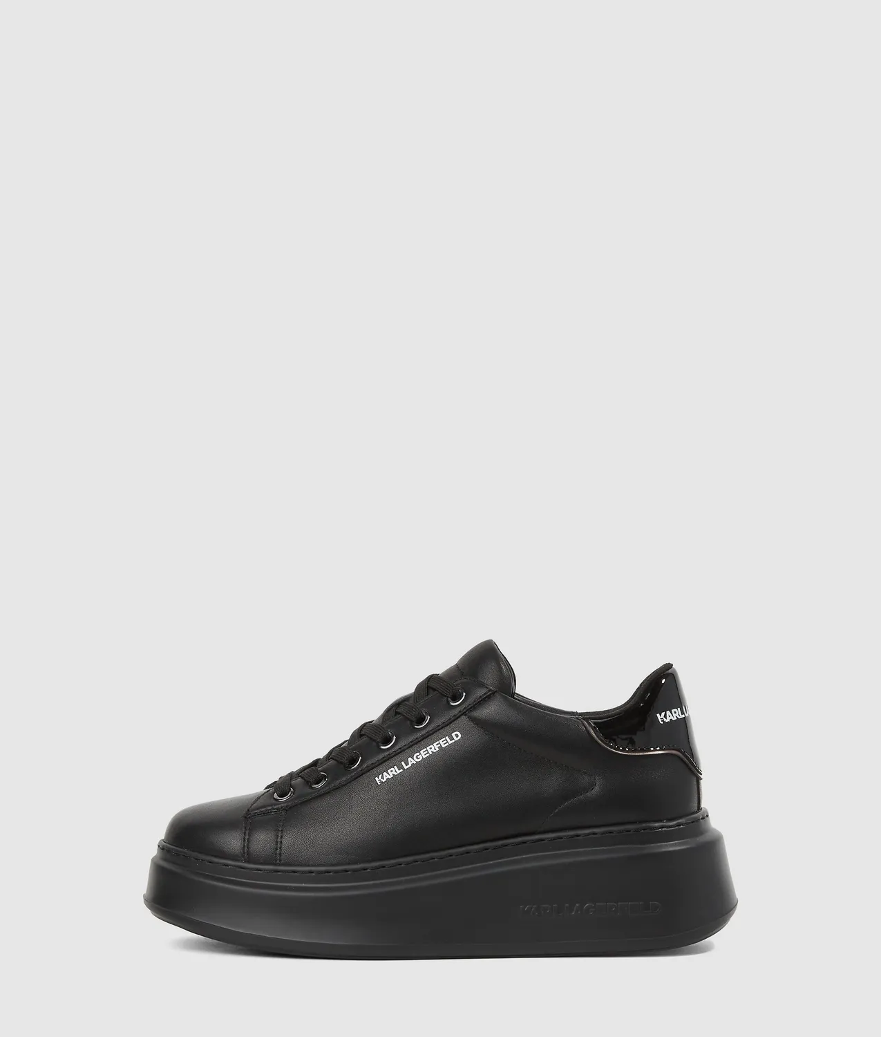 Karl Lagerfeld Anakapri Charm Sneakers Keil Leder