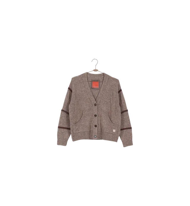Mos Mosh MMHLight Silk Cardigan XS Braun Seide
