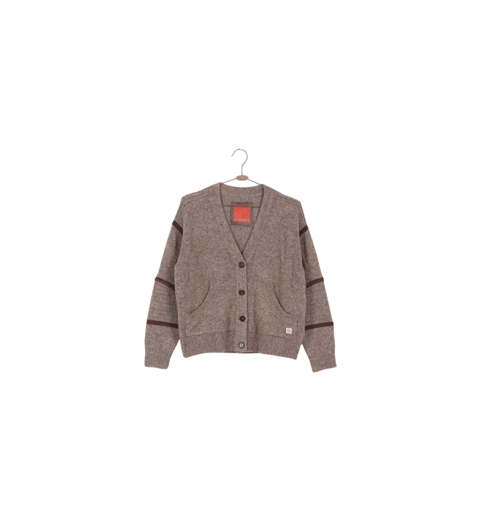 Mos Mosh MMHLight Silk Cardigan XS Braun Seide