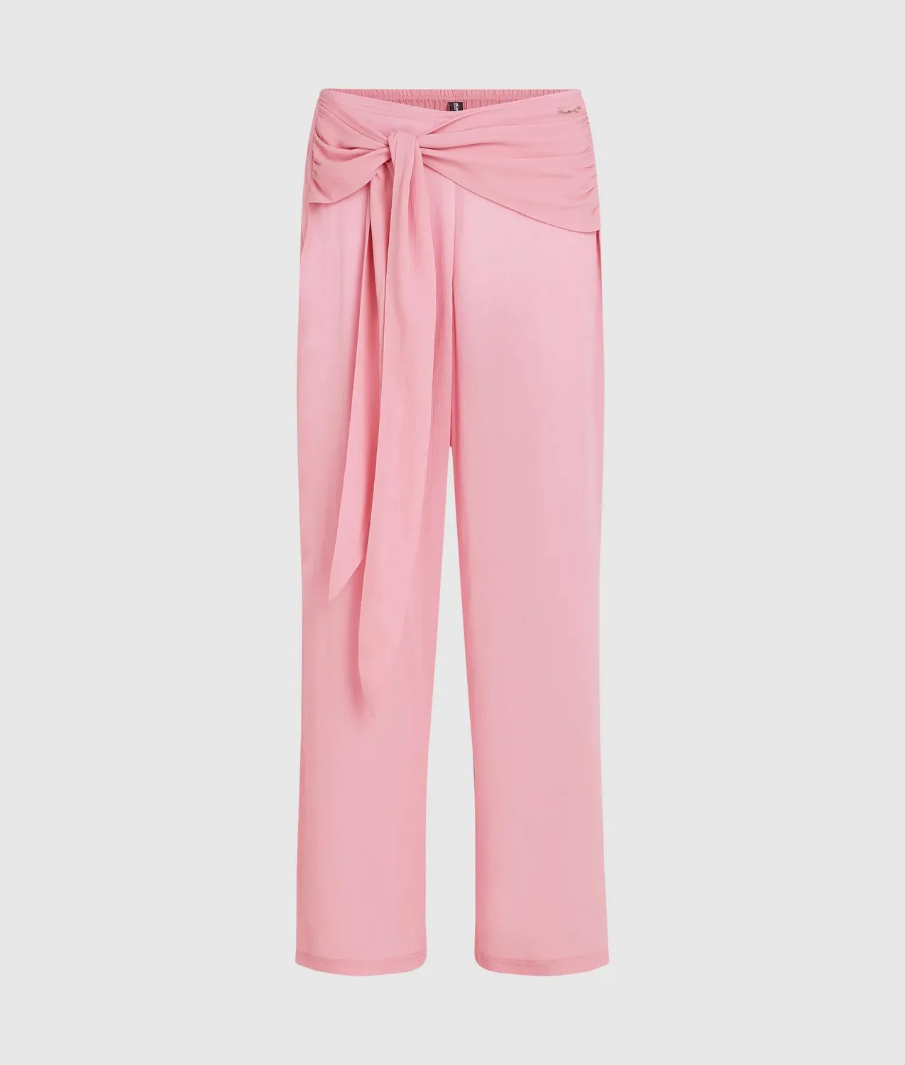 Karl Lagerfeld Strandhose Damen weit Bindegürtel