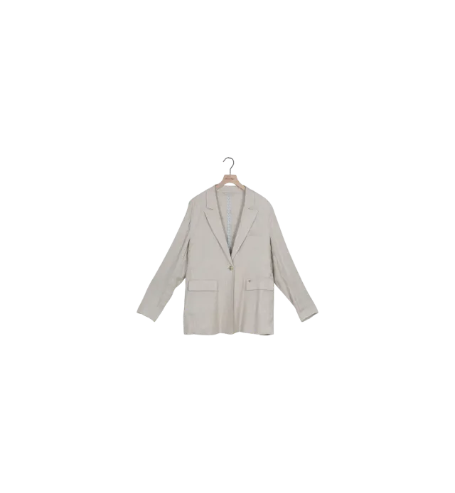 Mos Mosh MMSelda Linen Blazer Cement Gr.42 Secondhand