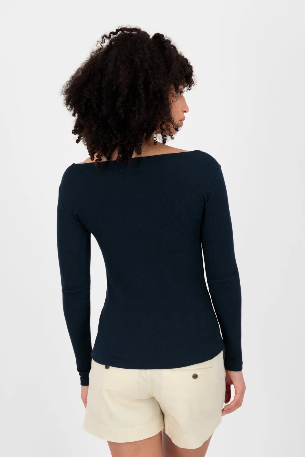 Alife & Kickin MaritAK A Longsleeve Damen Dunkelblau