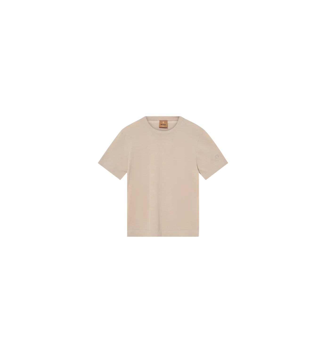 Mos Mosh MMGCrowe T-Shirt Chateau Gray Leinen