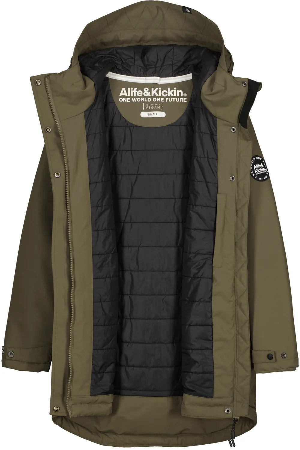 Alife & Kickin MarlyAK A Jacke Dunkelgrün Winter