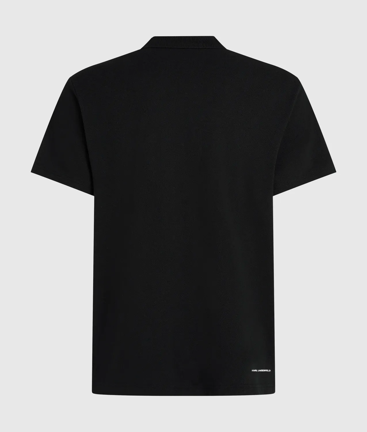 Karl Lagerfeld Ikon Kameo Poloshirt Knopfleiste