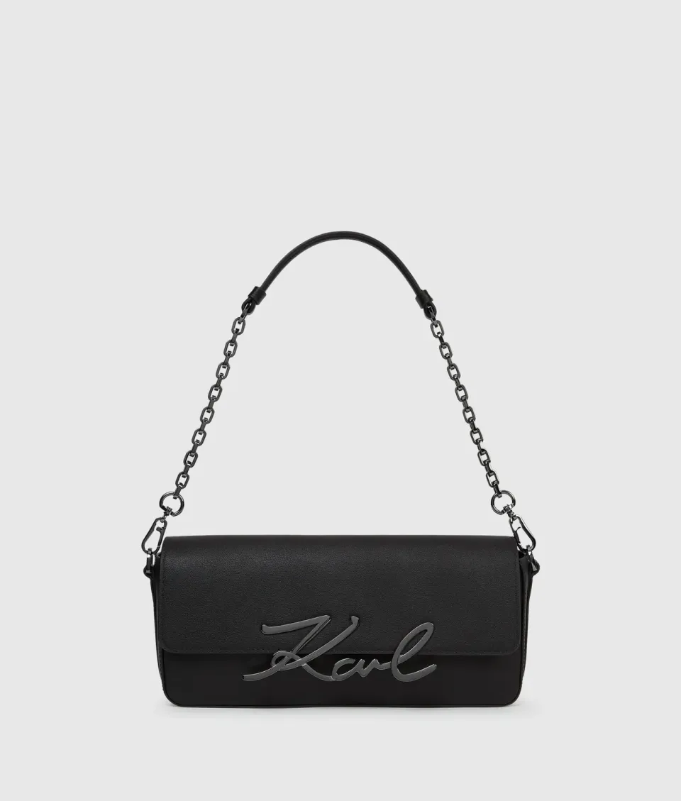 Karl Lagerfeld K/Signature Chain Umhängetasche One Size Leder