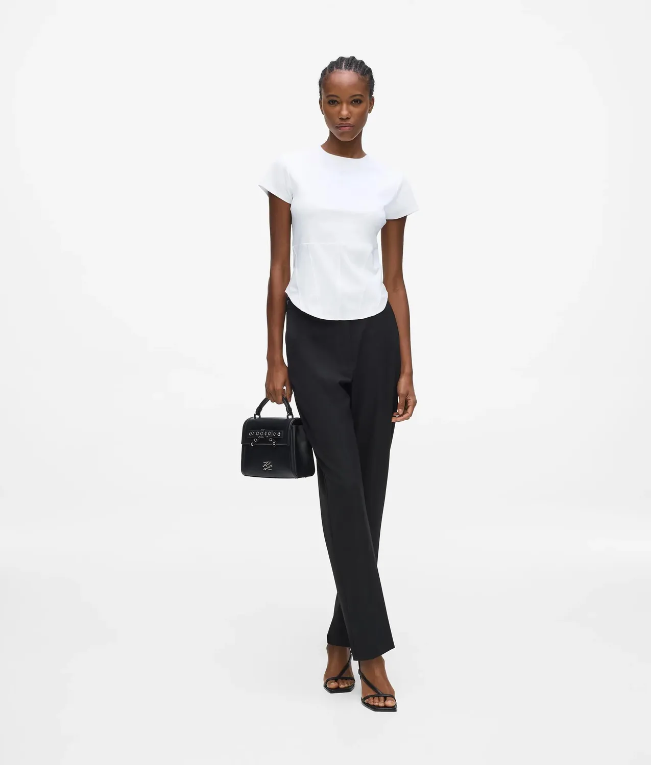 Karl Lagerfeld Corset T-Shirt Damen tailliert