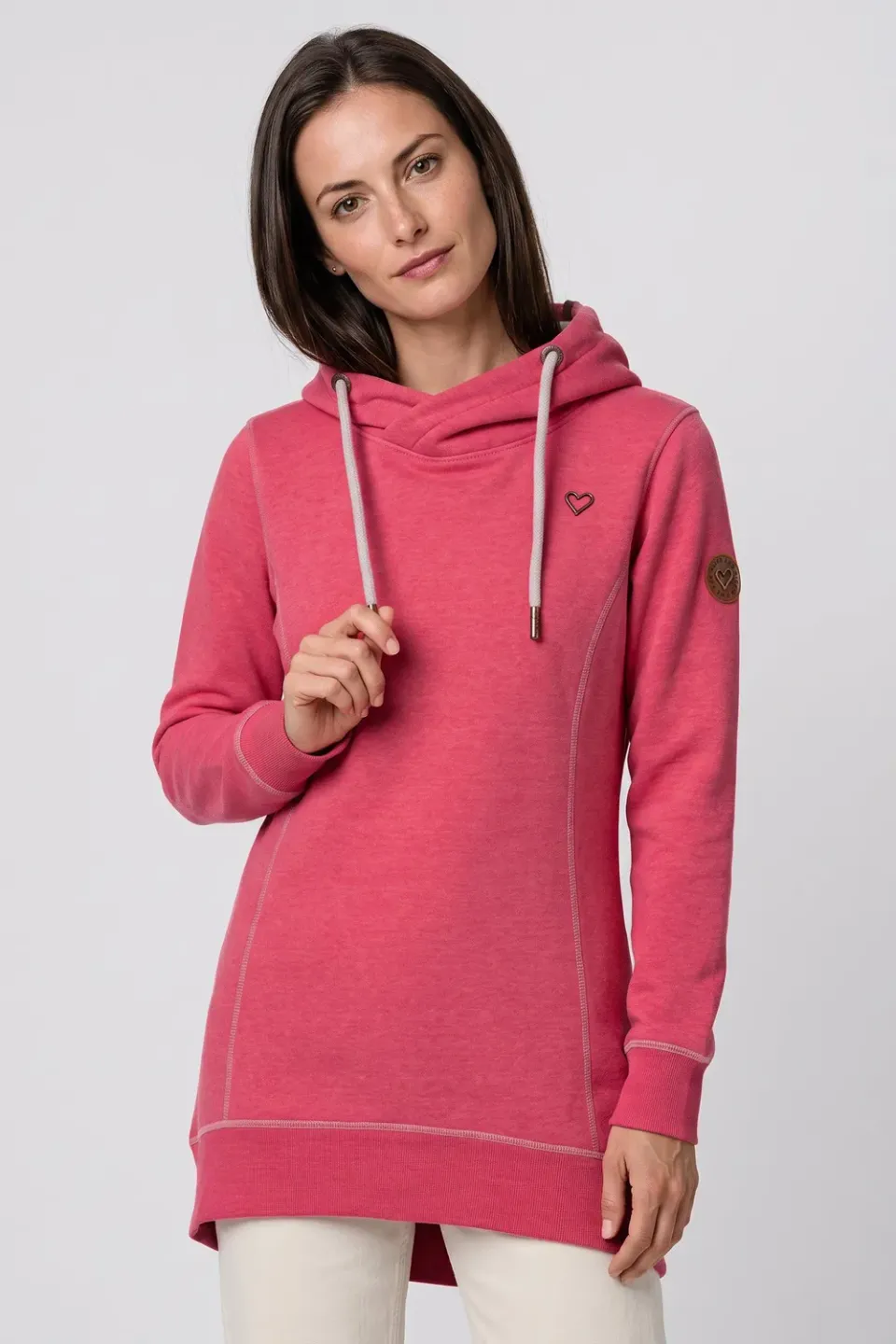 Alife & Kickin AlvaAK A Hoodie Rot Kapuze