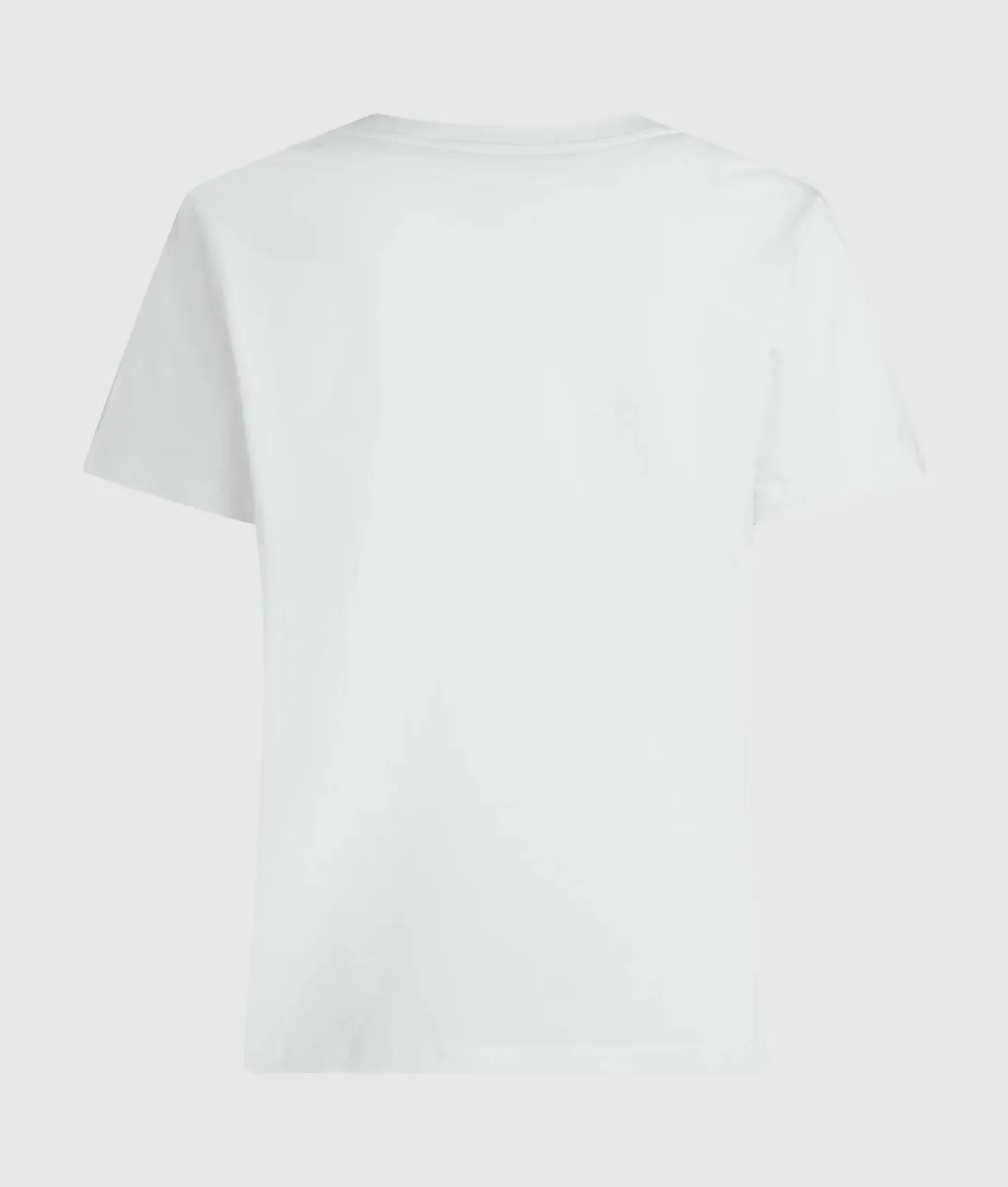 Karl Lagerfeld Signature V-Neck T-Shirt Bio-Baumwolle