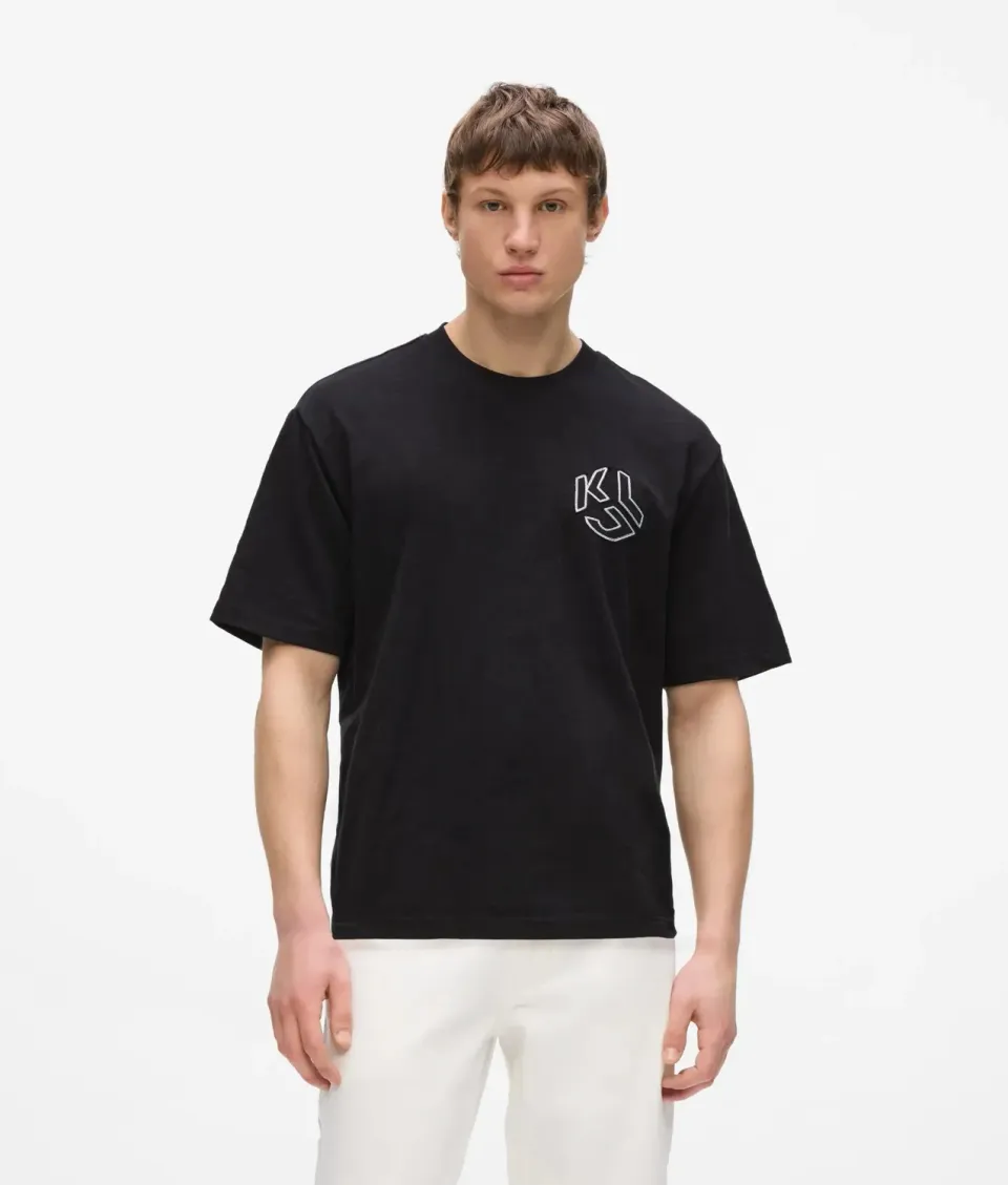 Karl Lagerfeld Jeans Monogram T-Shirt Boxy Used