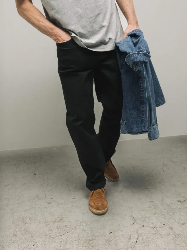 Mos Mosh MMGSteve Stay Black Jeans Schwarz Regular