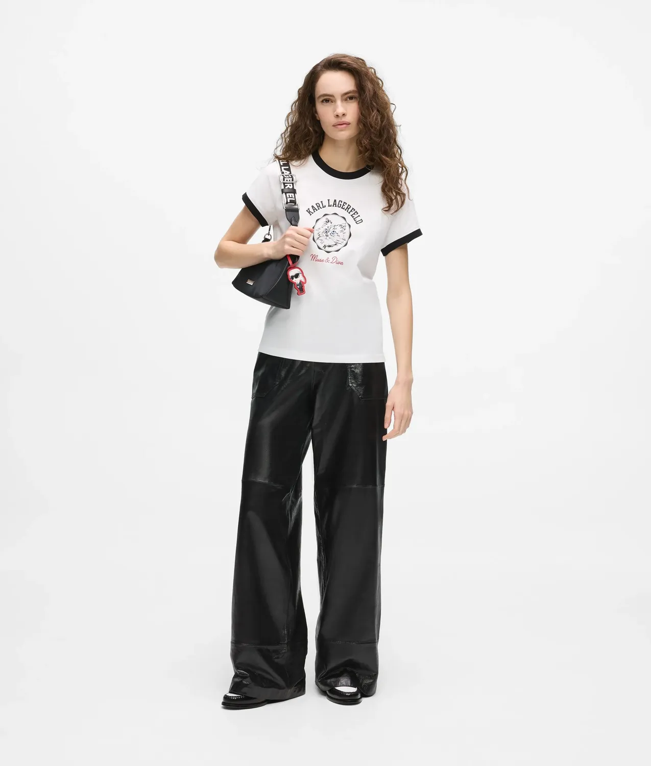 Karl Lagerfeld Ikon Choupette Muse T-Shirt Damen