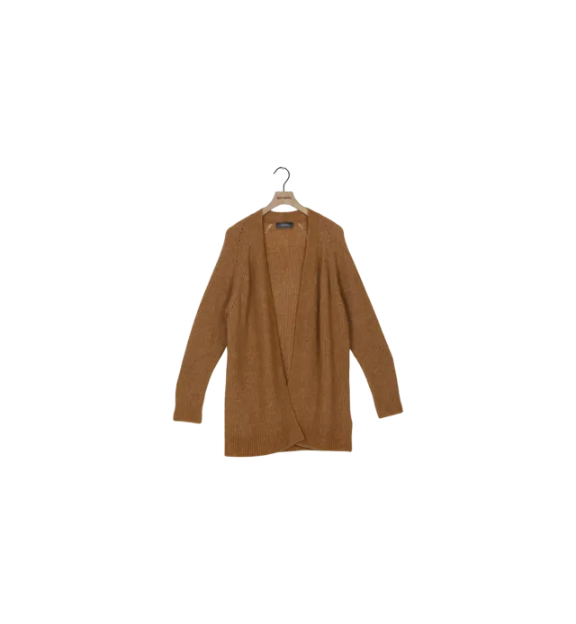 Mos Mosh MMThora Long Cardigan Alpakamix XS Grau