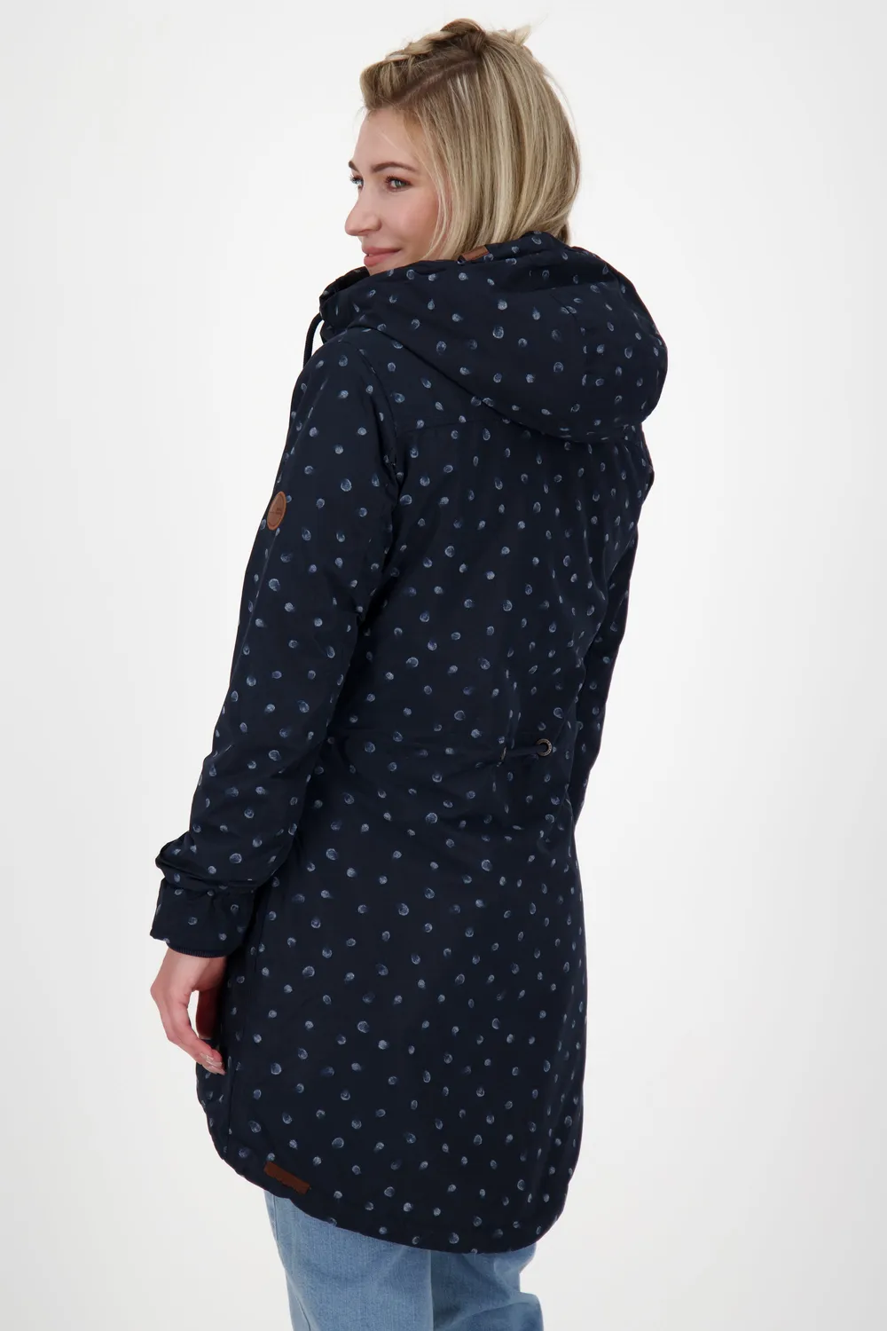 Alife & Kickin CharlotteAK B Parka Dunkelblau gefüttert