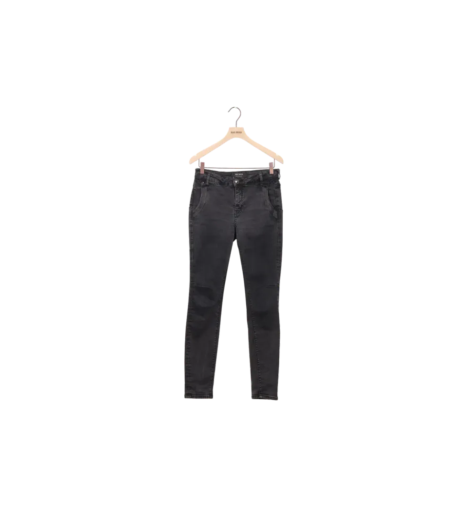 Mos Mosh Etta Glam Jeans Schwarz 28 Secondhand