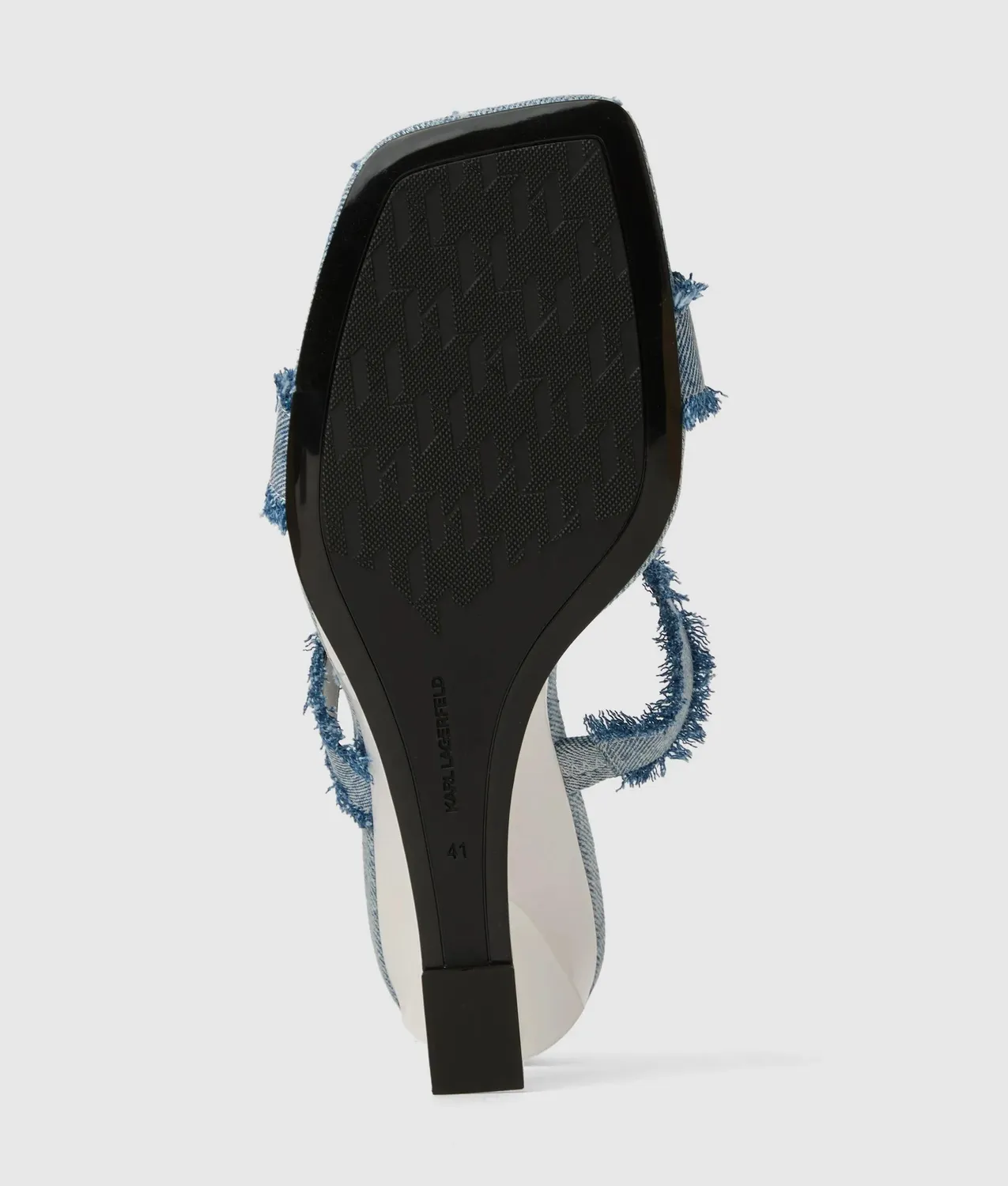 Karl Lagerfeld Waverly Sandalen Denim Keilabsatz Gr. 4-10