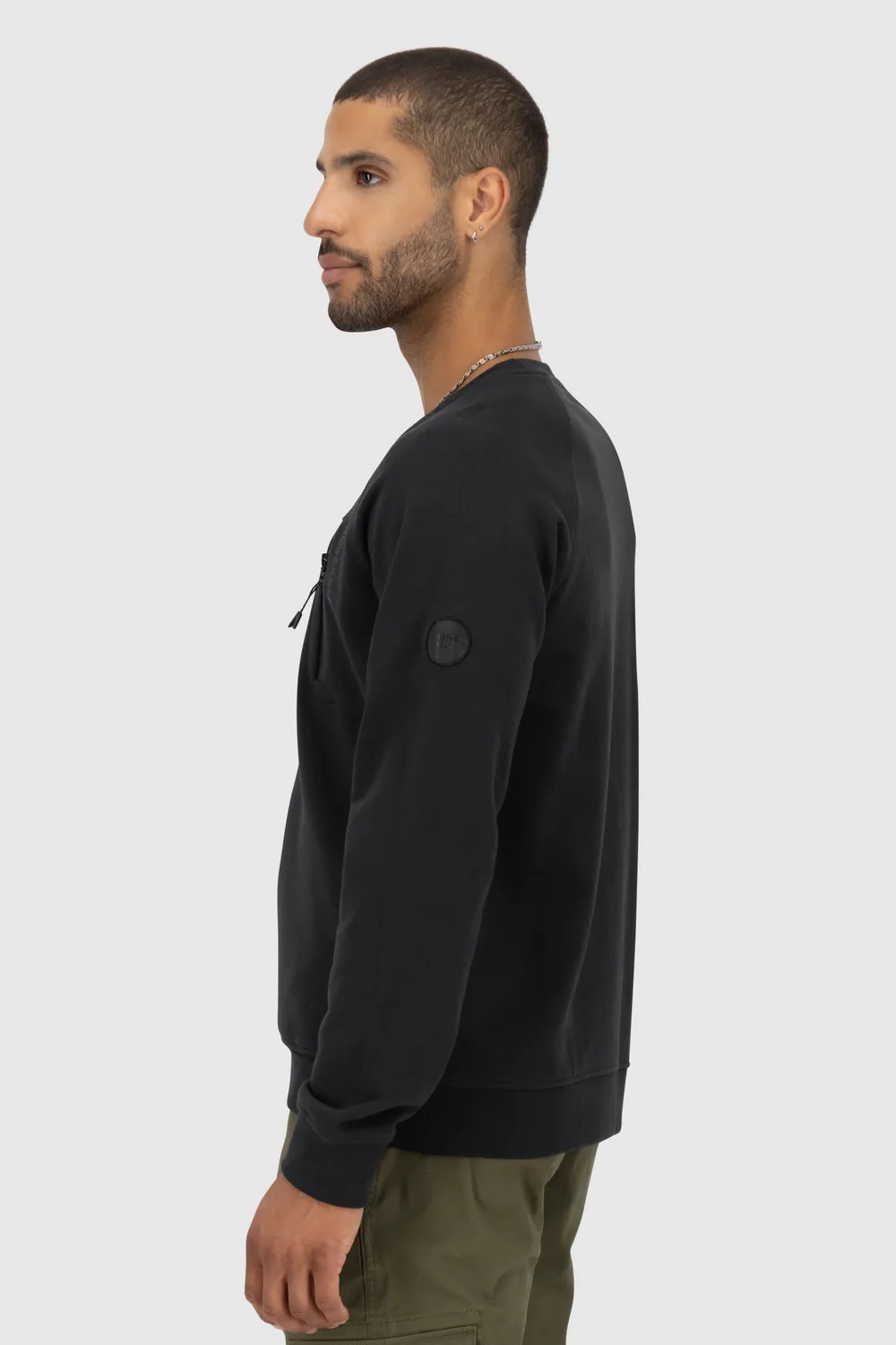 Alife & Kickin FabioAK A Sweatshirt Schwarz Herren French