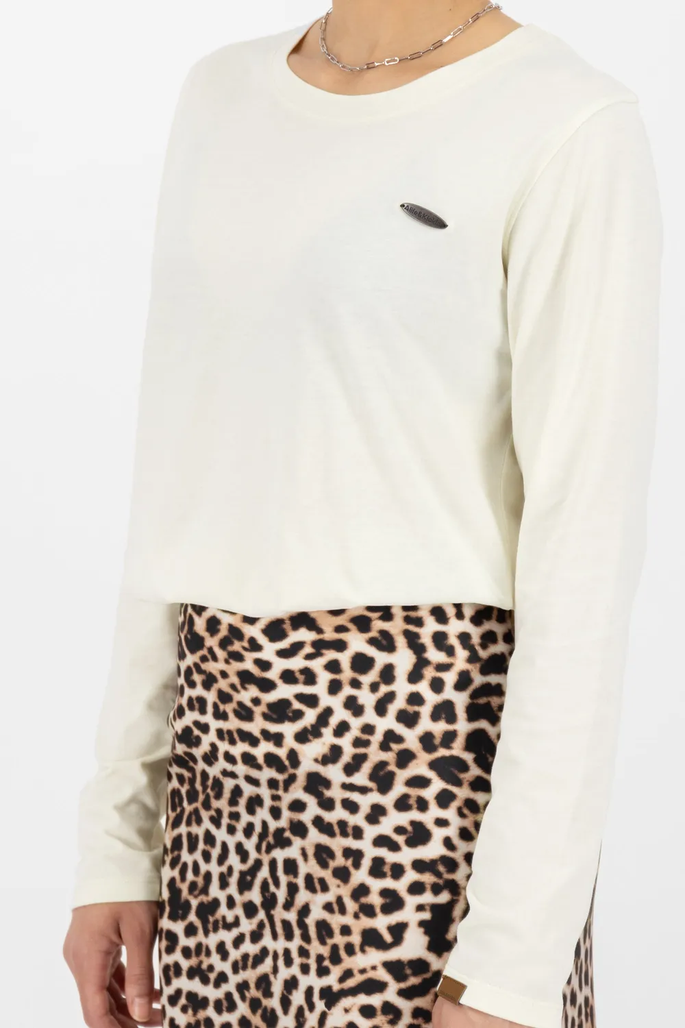Alife & Kickin LeaAK A Longsleeve Beige schmal
