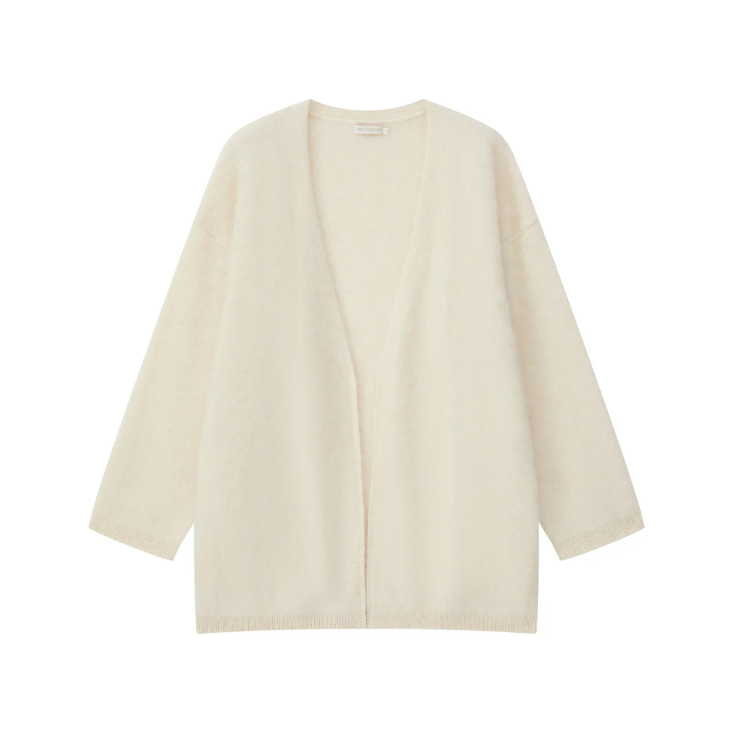 Senatex Cardigan offen Merinowolle gebrusht S-L