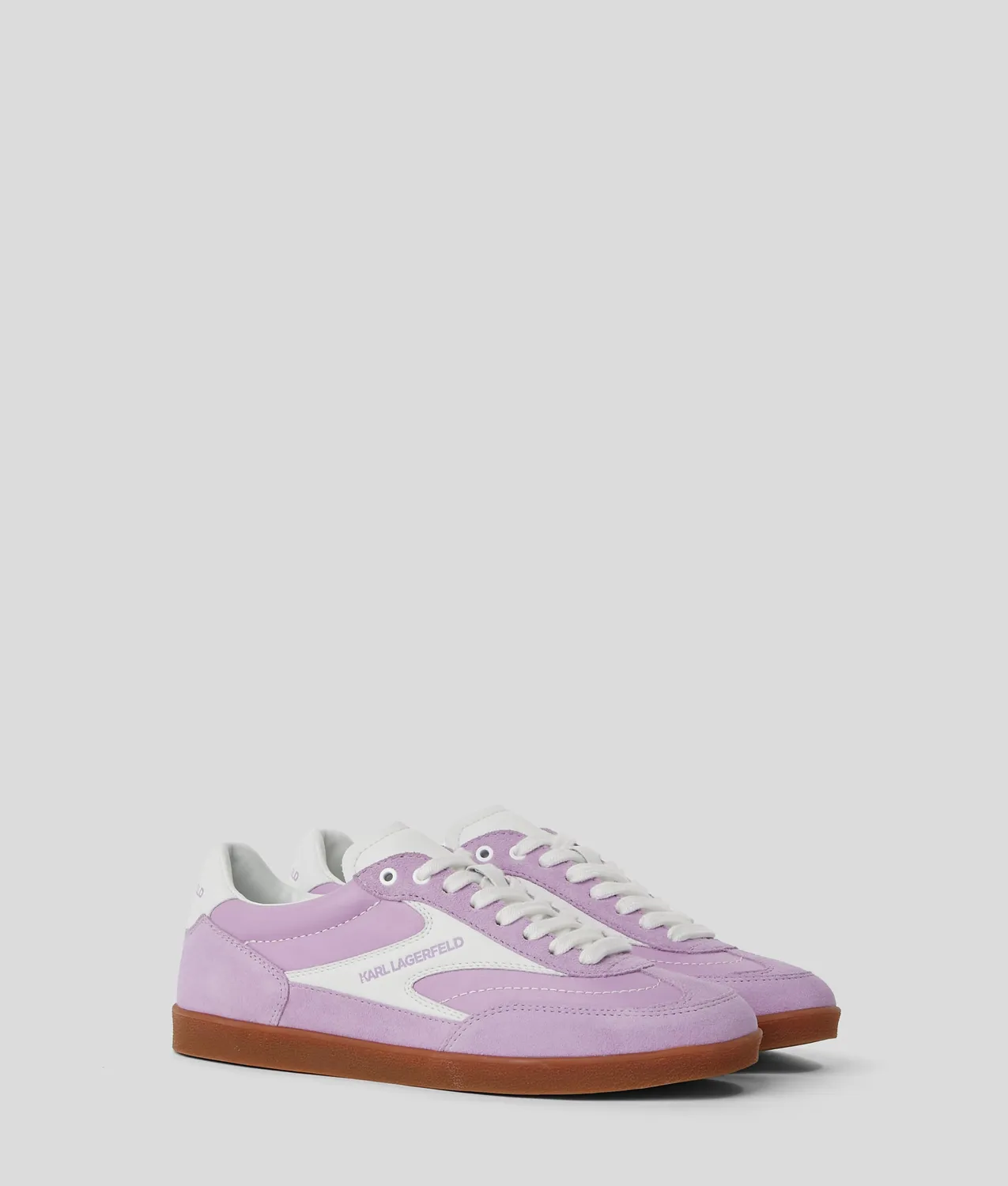 Karl Lagerfeld Kandidate Sneaker Leder Damen Weiß