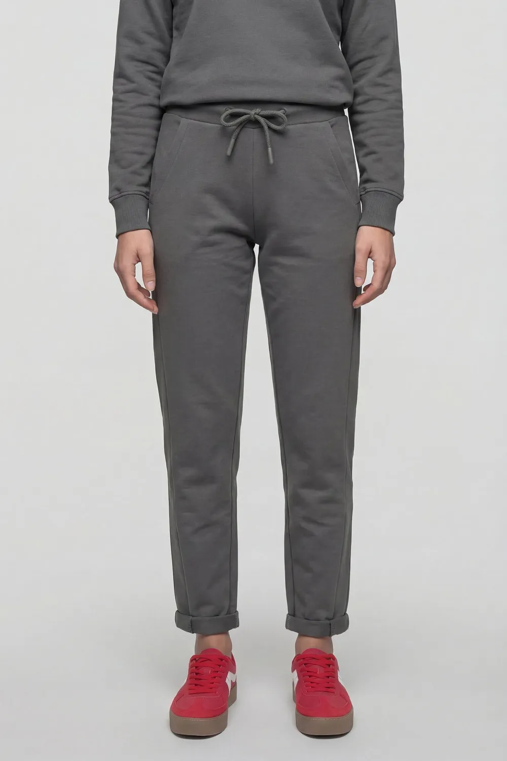 Alife & Kickin MalinAK A Sweatsuit grau Damen-Set