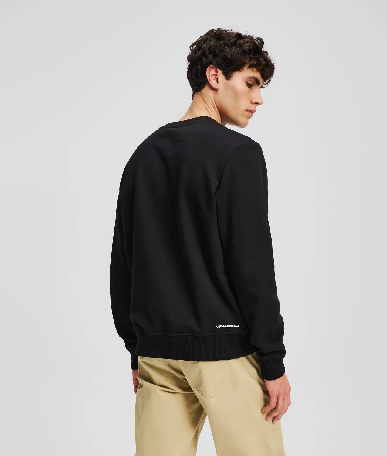 Karl Lagerfeld Logo Sweatshirt Crewneck Herren