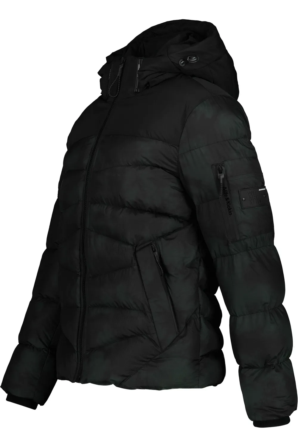 Alife & Kickin HenryAK B Puffer Jacket Schwarz Herren