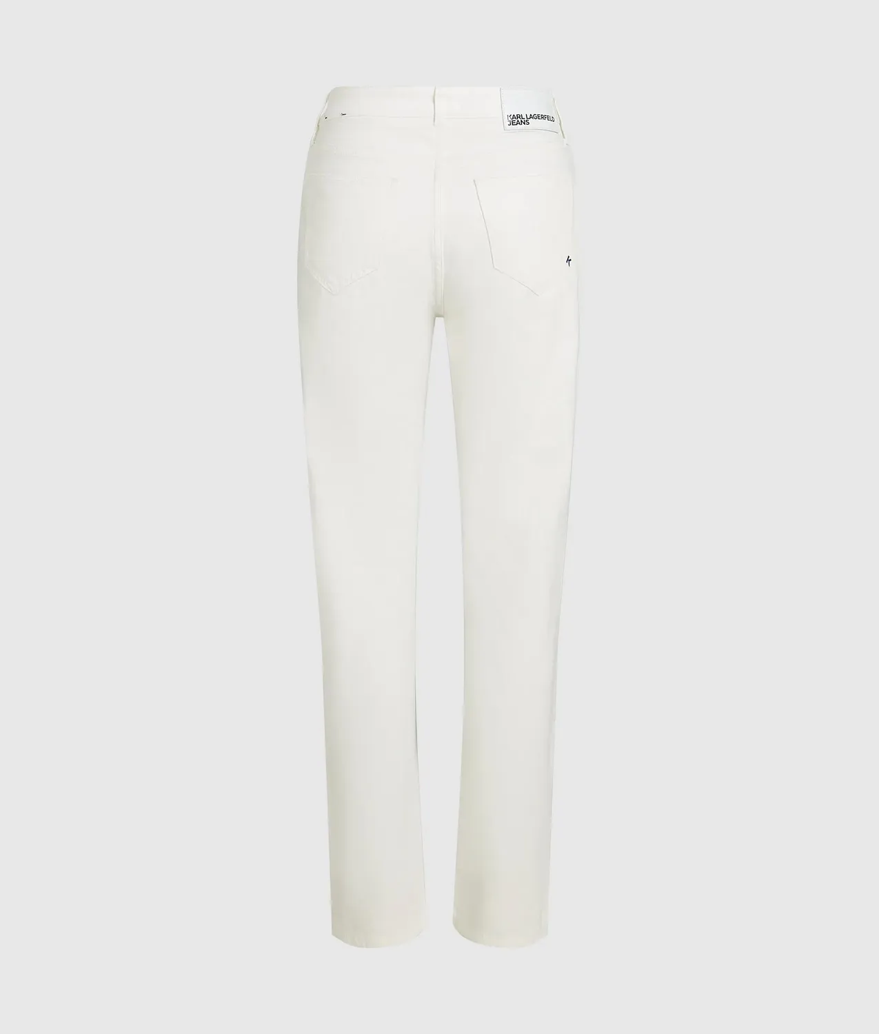 Karl Lagerfeld KL Jeans White Straight Jeans Damen Weiß