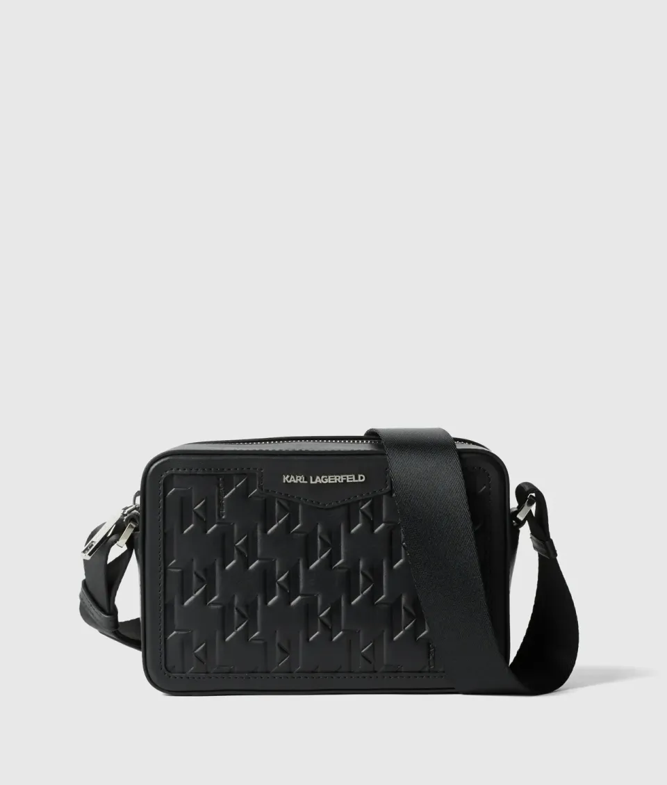 Karl Lagerfeld K/Loom Camera Bag Umhängetasche Leder