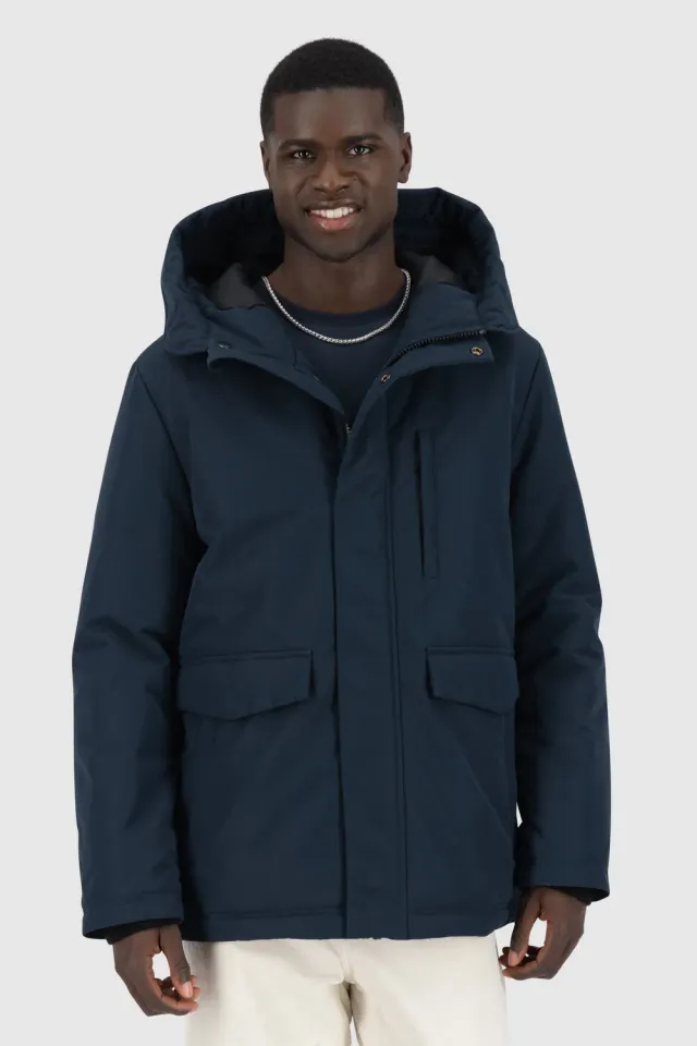 Alife & Kickin NilasAK A Winterjacke dunkelblau Herrenparka