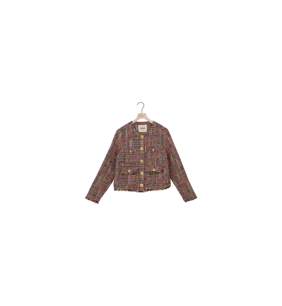 Mos Mosh MMFlora Tex Jacket Bouclejacke bordeaux 36