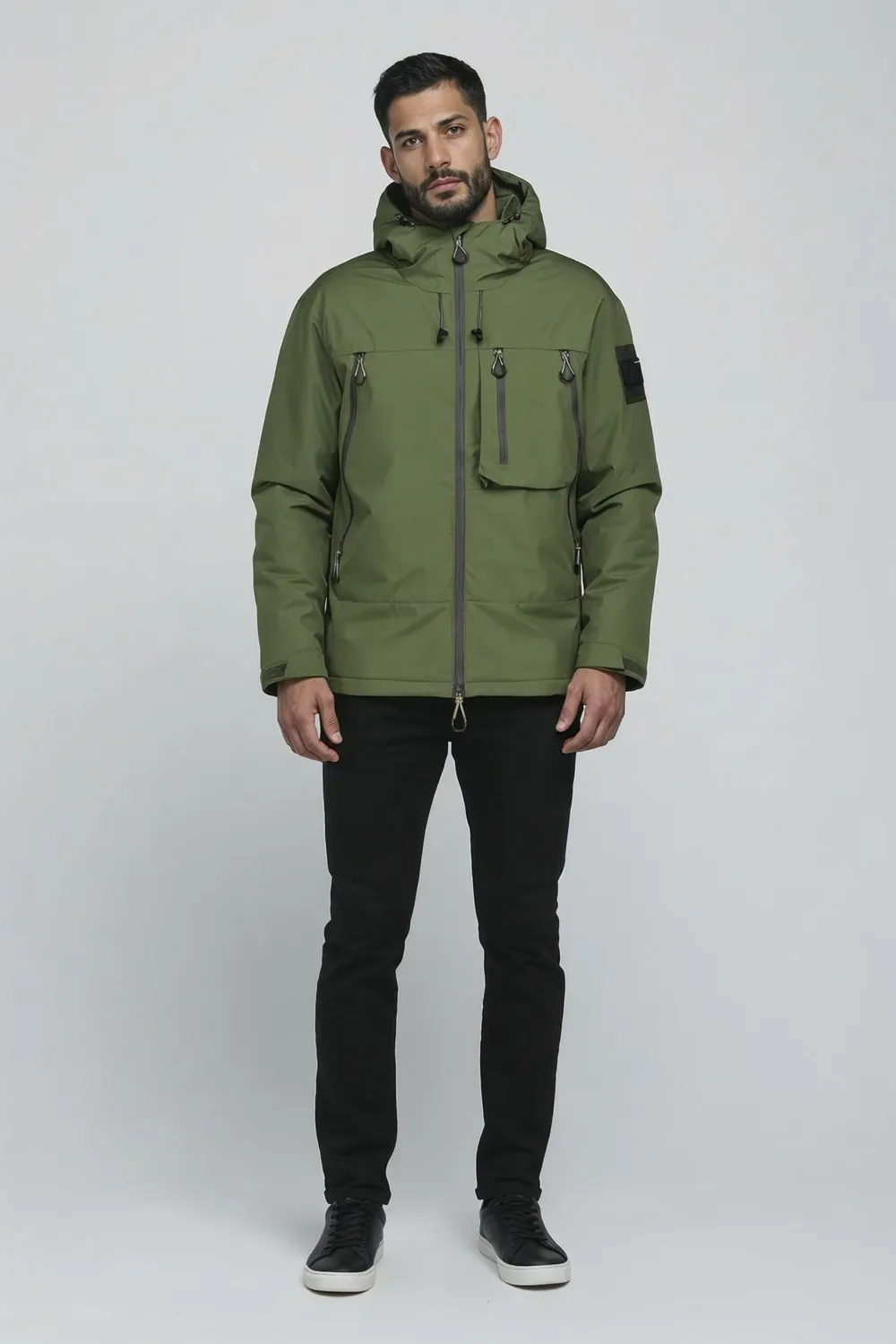 Alife & Kickin MosesAK A Puffer Jacket Grün Herren