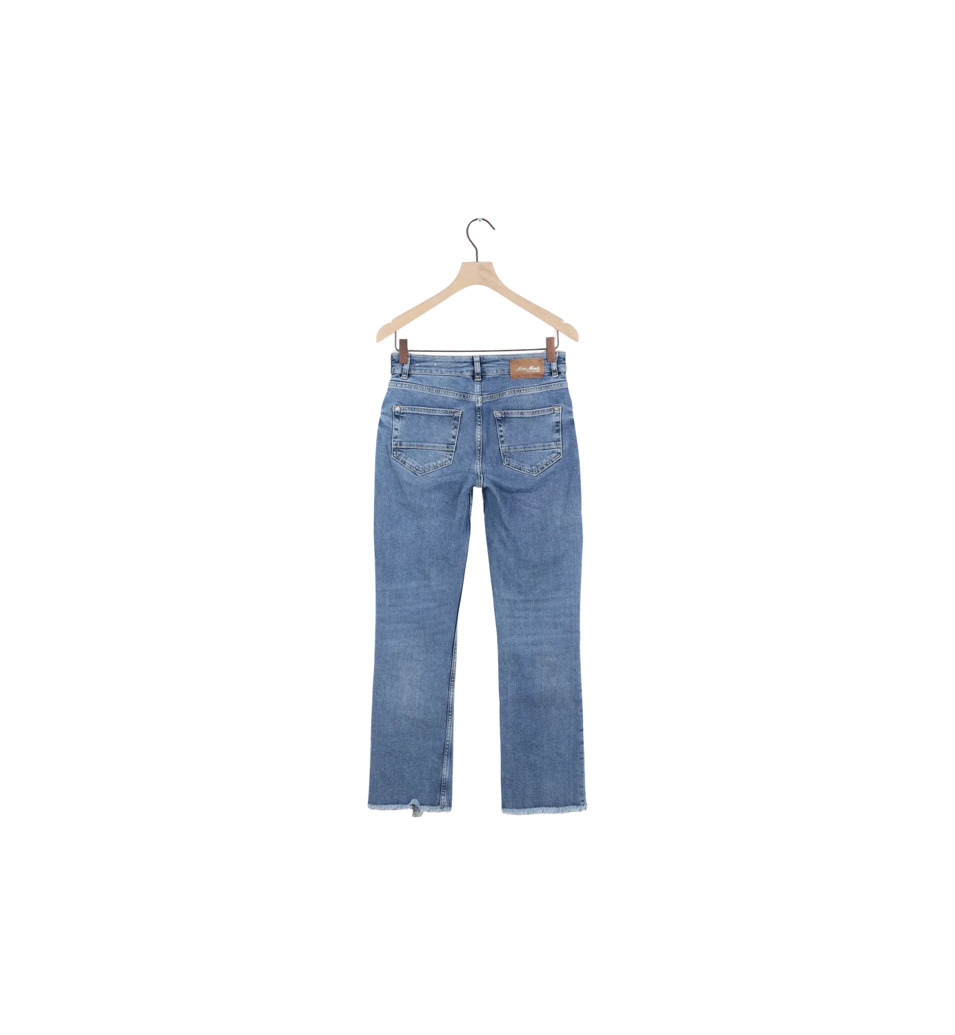 Mos Mosh ReLoved MMAshley Mateos Twist Jeans Blau 24 Flare