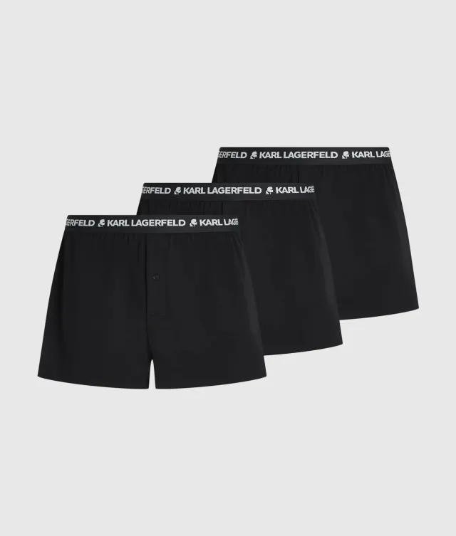 Karl Lagerfeld Jersey Boxershorts 3-Pack Logo