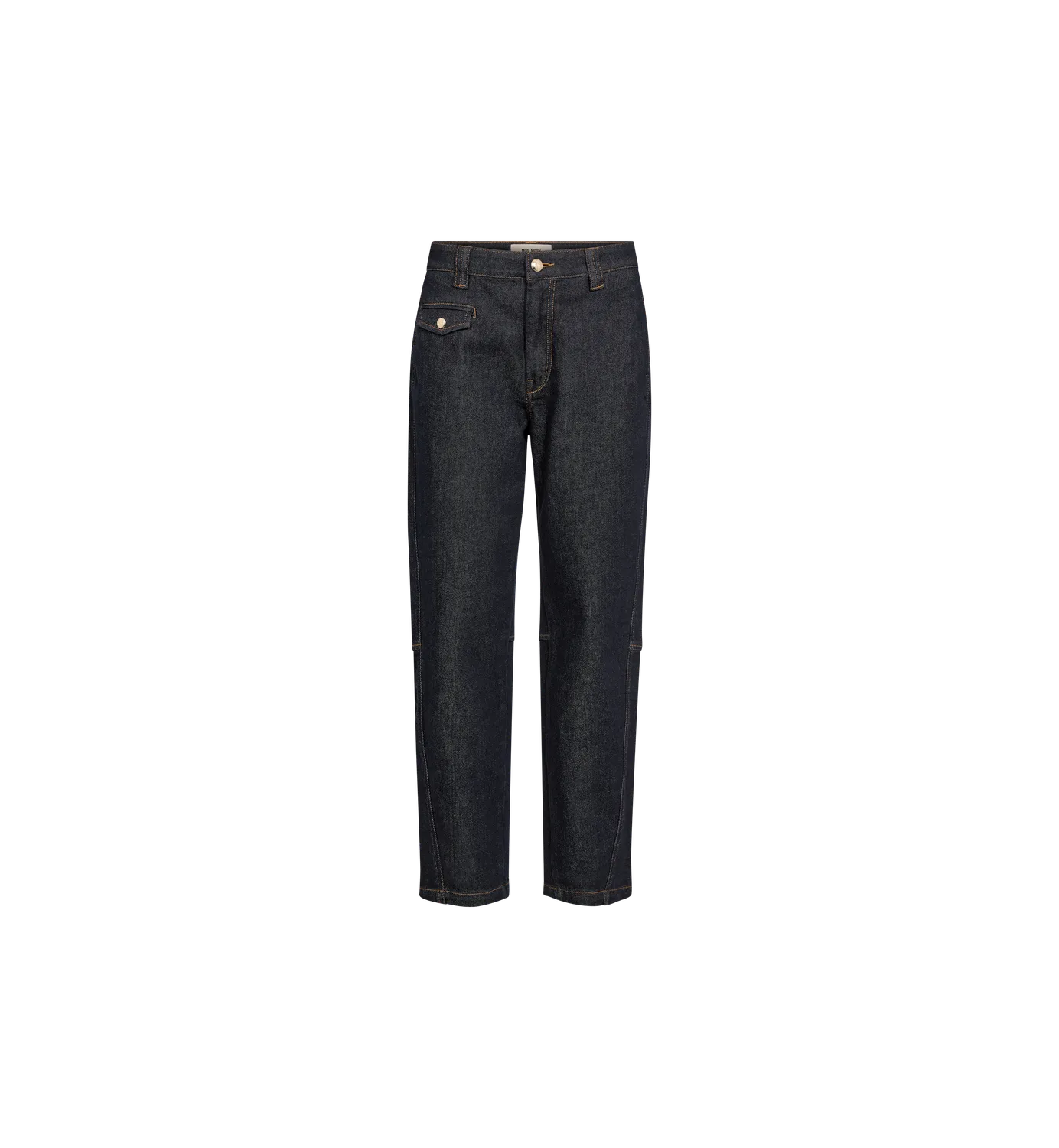 Mos Mosh Aymen Chino Jeans Dark Blue Boyfriend