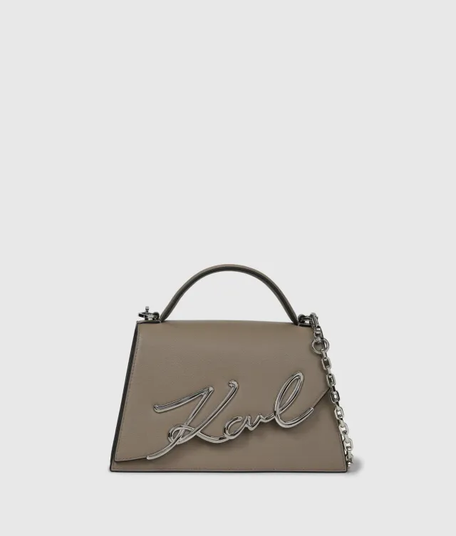 Karl Lagerfeld K/Signature medium Umhängetasche mit Kette