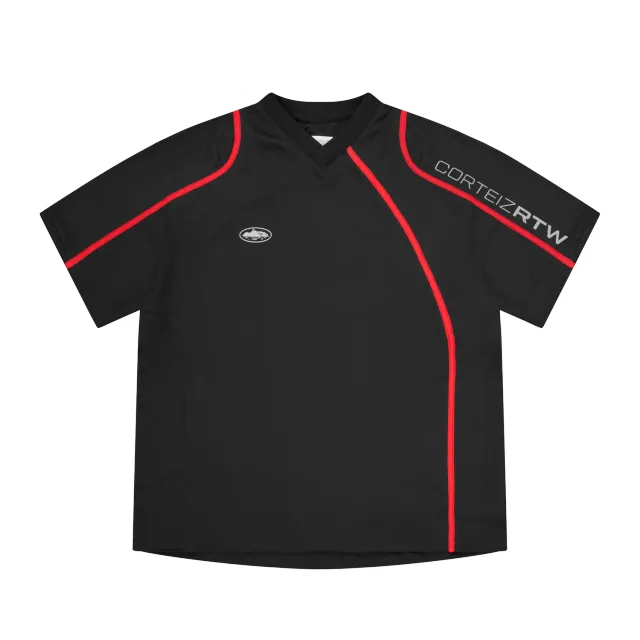 Corteiz Touring Jersey Trikot Schwarz Polyester