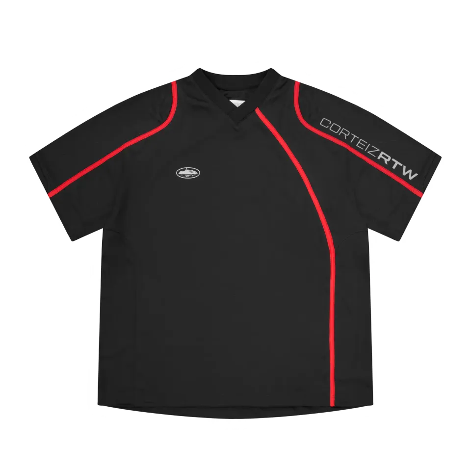 Corteiz Touring Jersey Trikot Schwarz Polyester