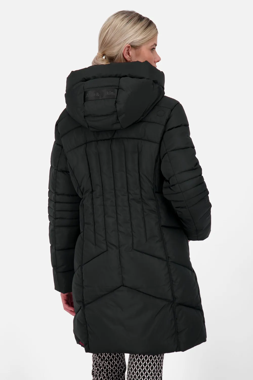Alife & Kickin PriskaAK A Parka Damen Schwarz warm gefüttert