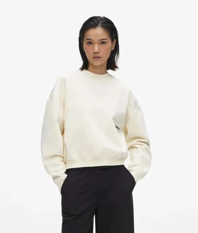 Karl Lagerfeld KL Jeans Sweatshirt boxy Print Bio