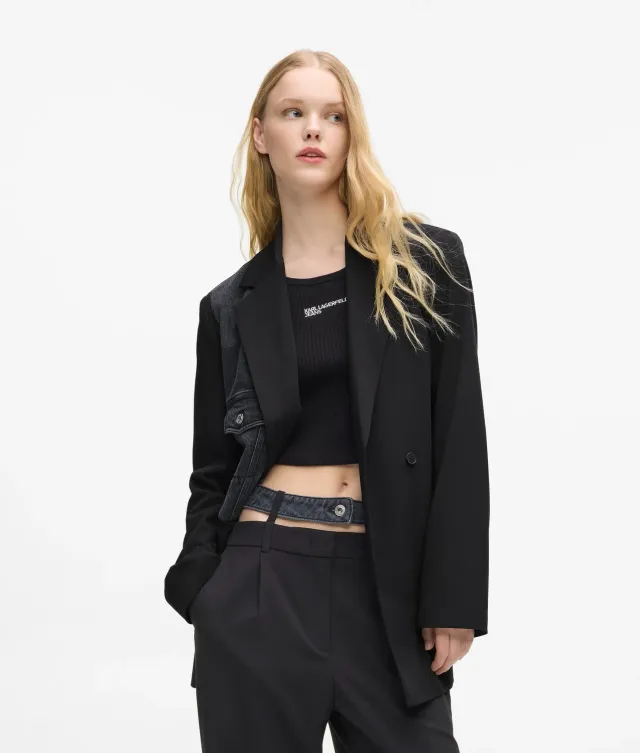 Karl Lagerfeld Jeans Blazer Denim doppelreihig