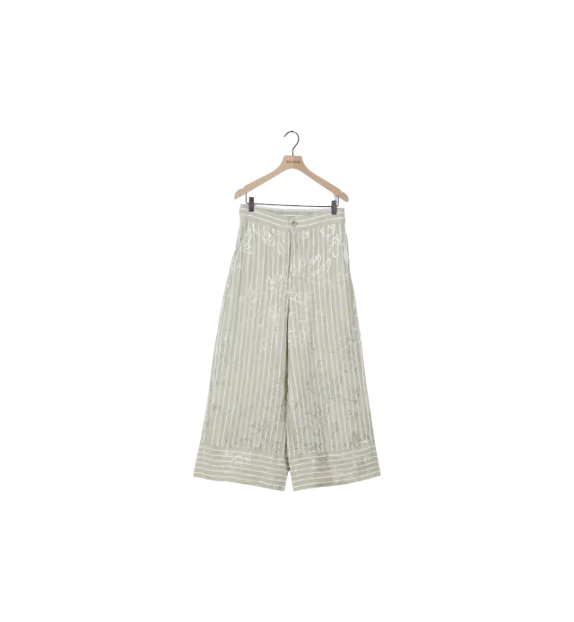Mos Mosh MMBiby Flawo Stripe Hose weit Moss Gray M