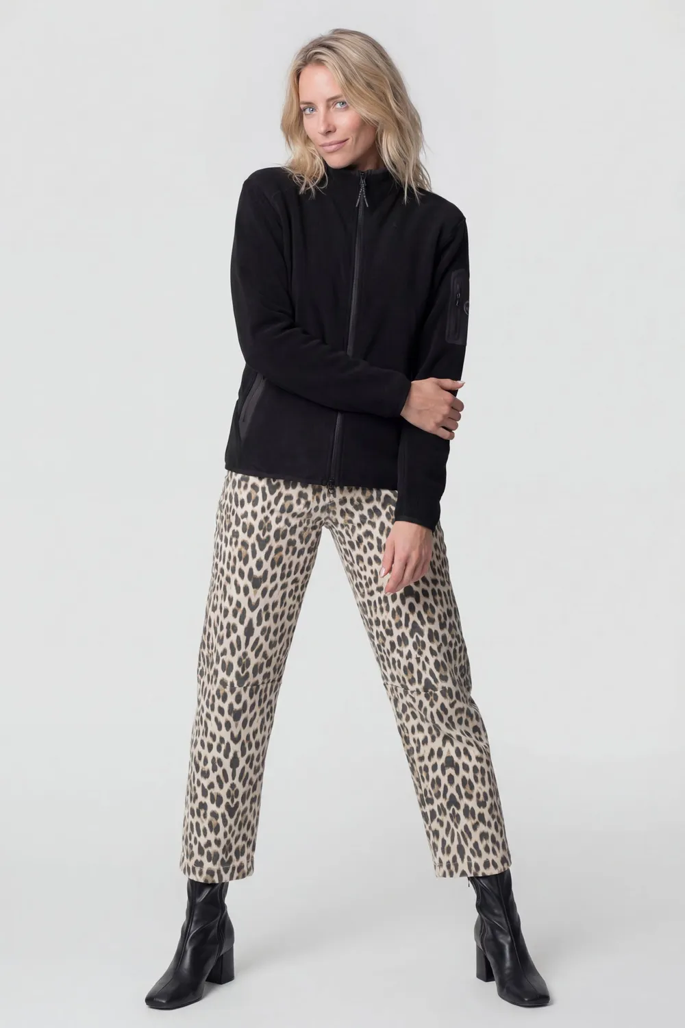 Alife & Kickin SagaAK F Fleece Sweat Jacket Schwarz Damen