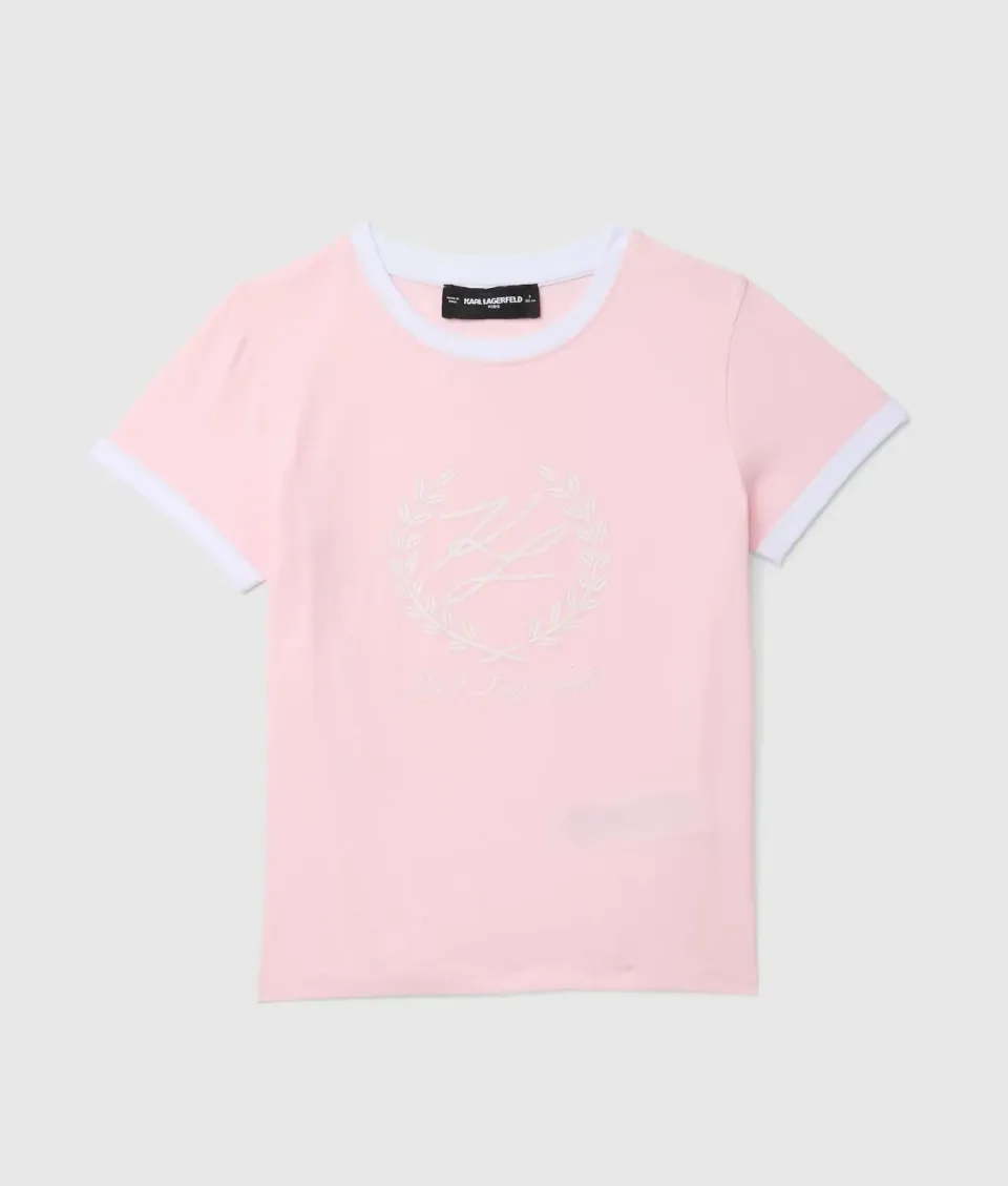 Karl Lagerfeld Girls Autograph T-Shirt Kinder 2Y-16Y Baumwolle