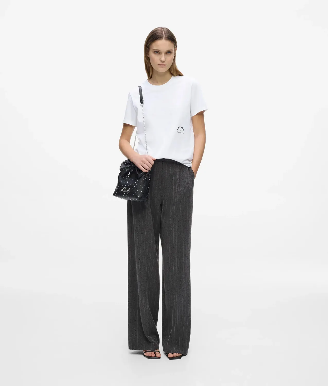 Karl Lagerfeld Rue St-Guillaume T-Shirt Damen Bio-Baumwolle
