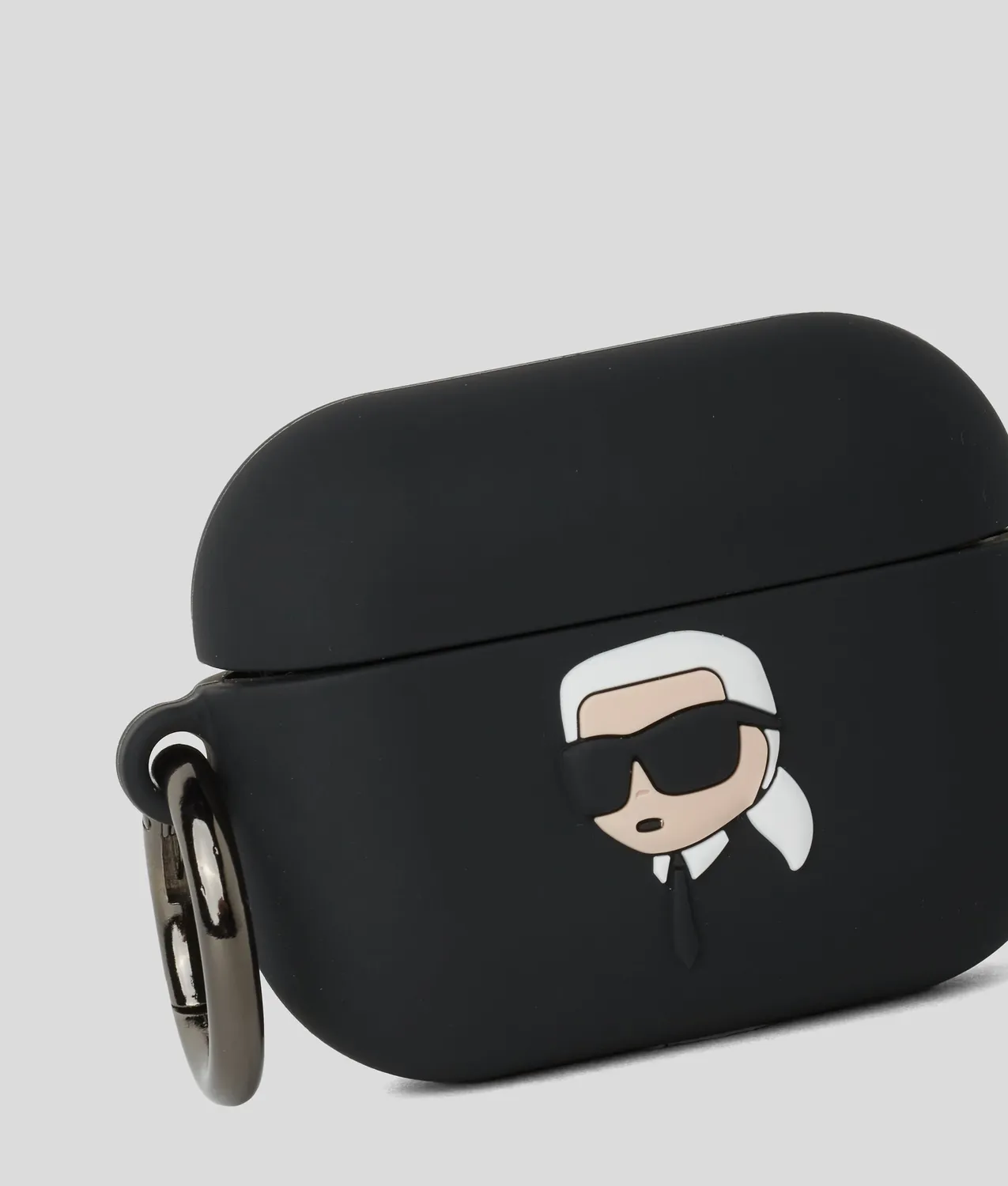 Karl Lagerfeld Ikon AirPods 3 Case schwarz Clip
