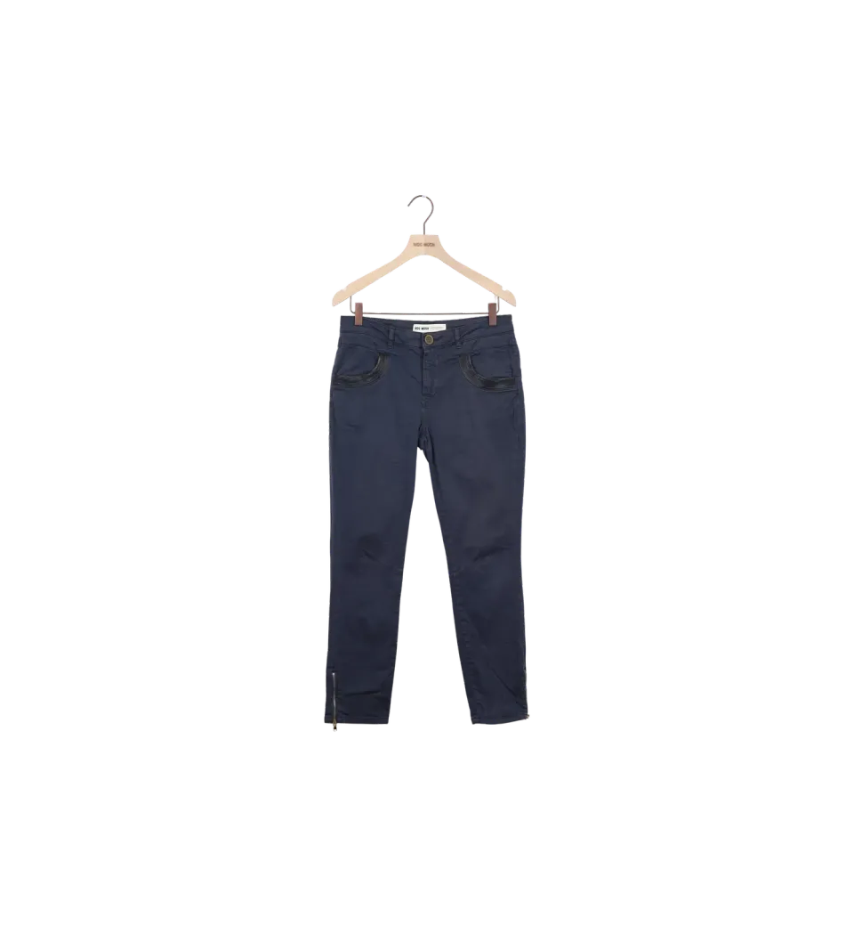 Mos Mosh MMNaomi Glam 7/8 Jeans Navy 28 cropped