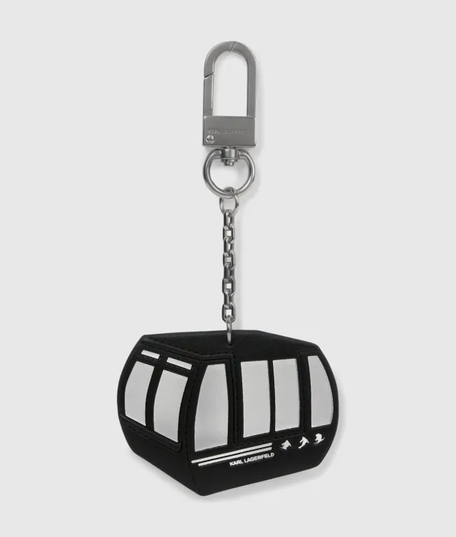 Karl Lagerfeld Ikon Gondola Keychain Technical Leather