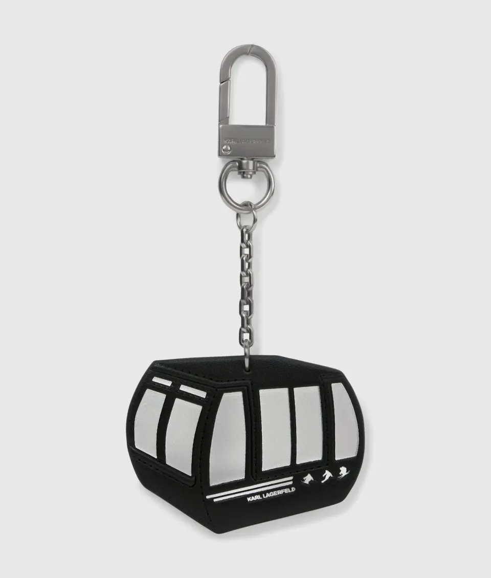 Karl Lagerfeld Ikon Gondola Keychain Technical Leather
