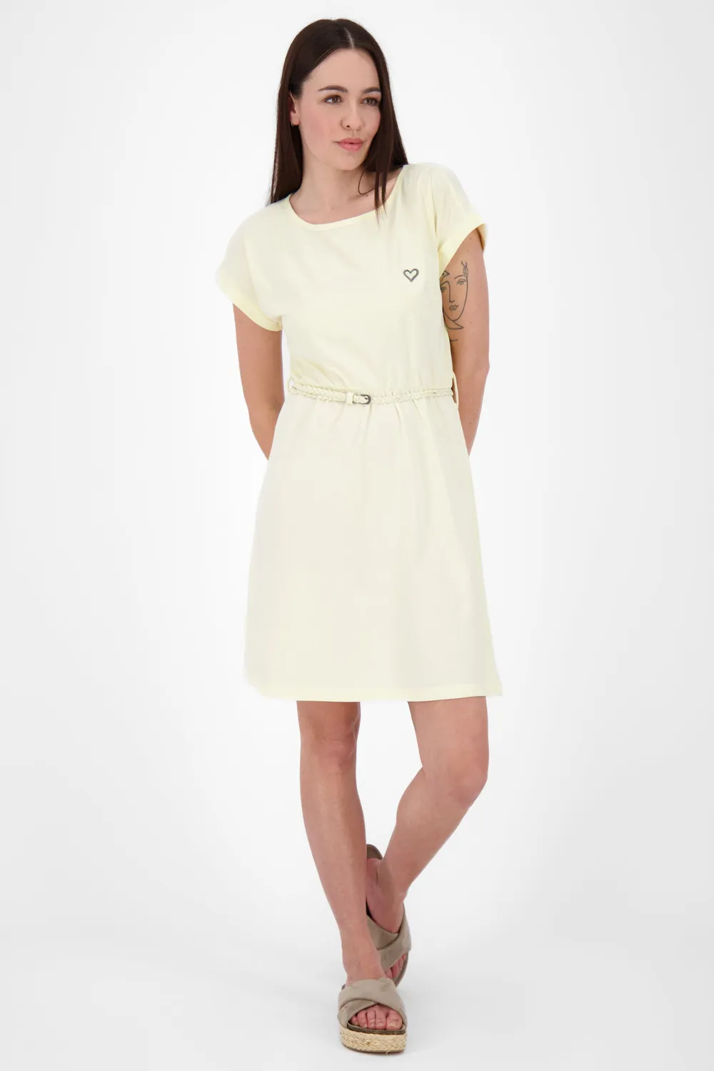 Alife & Kickin NoraAK Freizeitkleid gelb Damen
